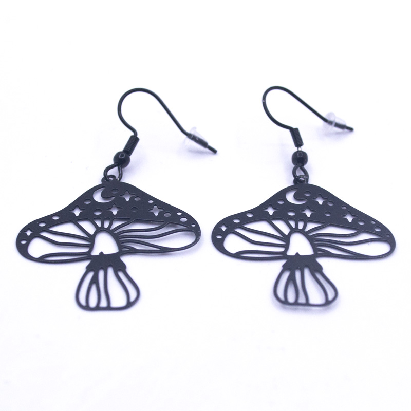 Náušnice houbičky