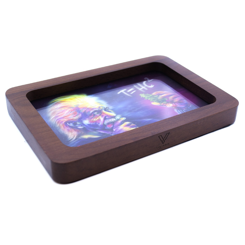 Skleněný tácek na balení 3D efekt 19x13 cm Albert