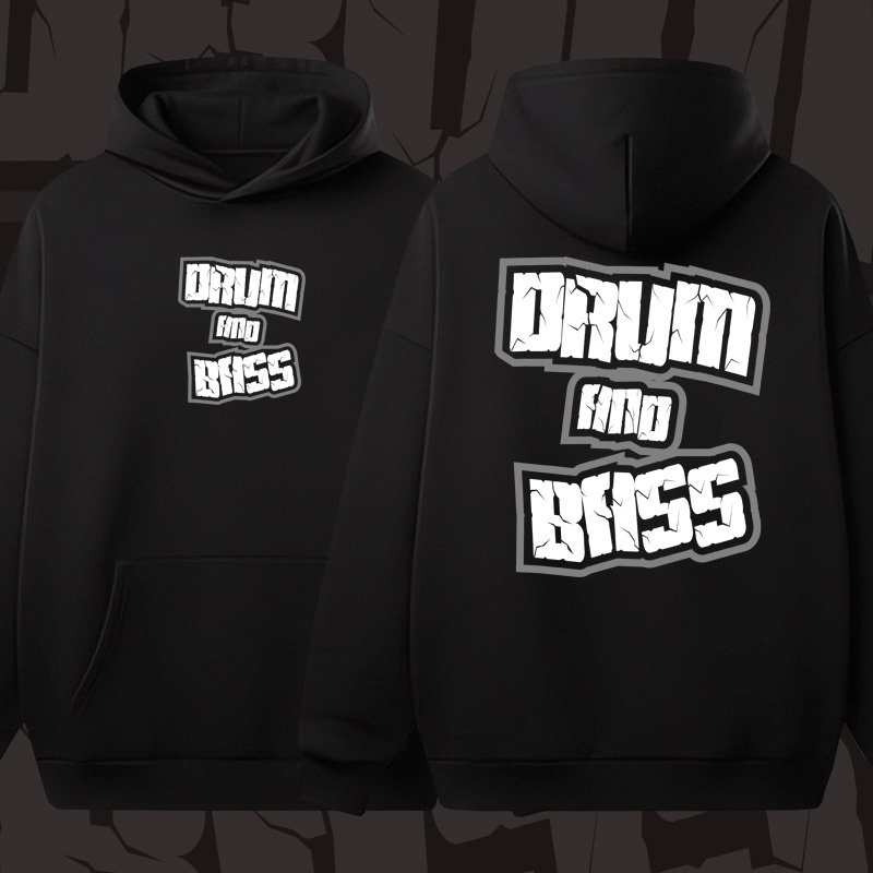 Mikina unisex oversize dnb