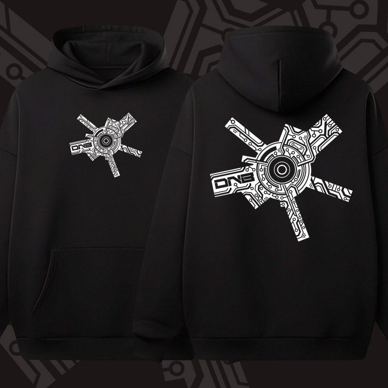 Mikina unisex oversize dnb
