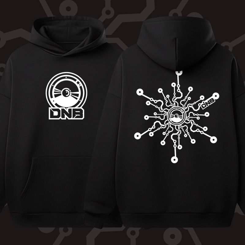 Mikina unisex oversize dnb