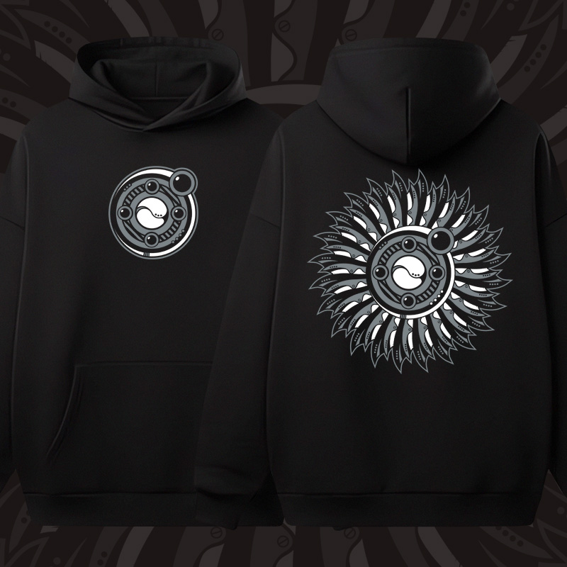 Mikina unisex oversize dnb
