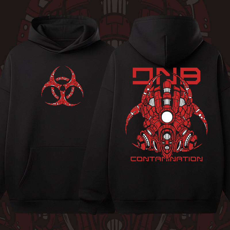 Mikina unisex oversize dnb