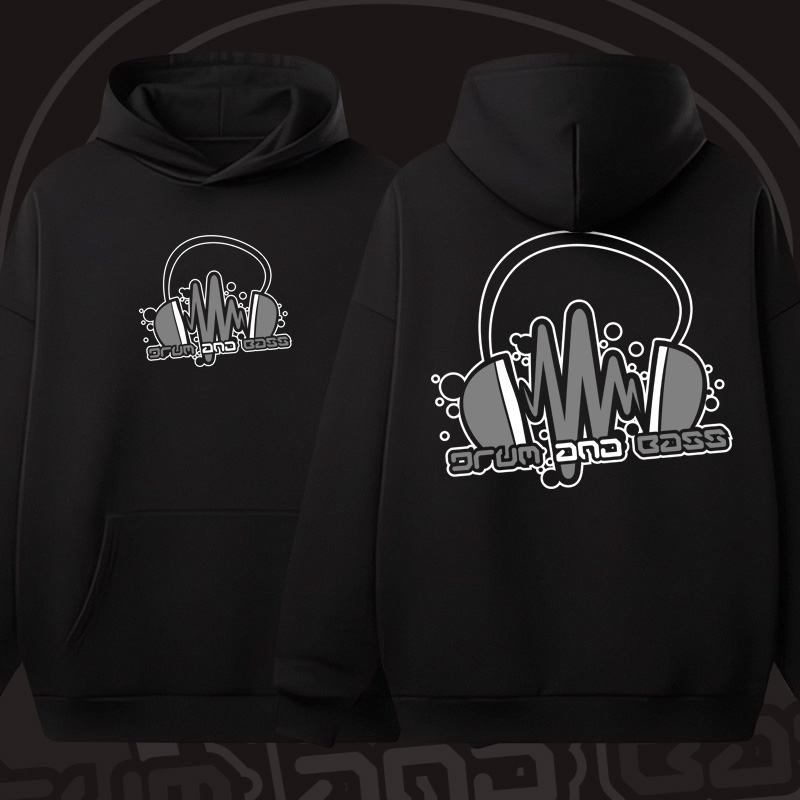 Mikina unisex oversize dnb
