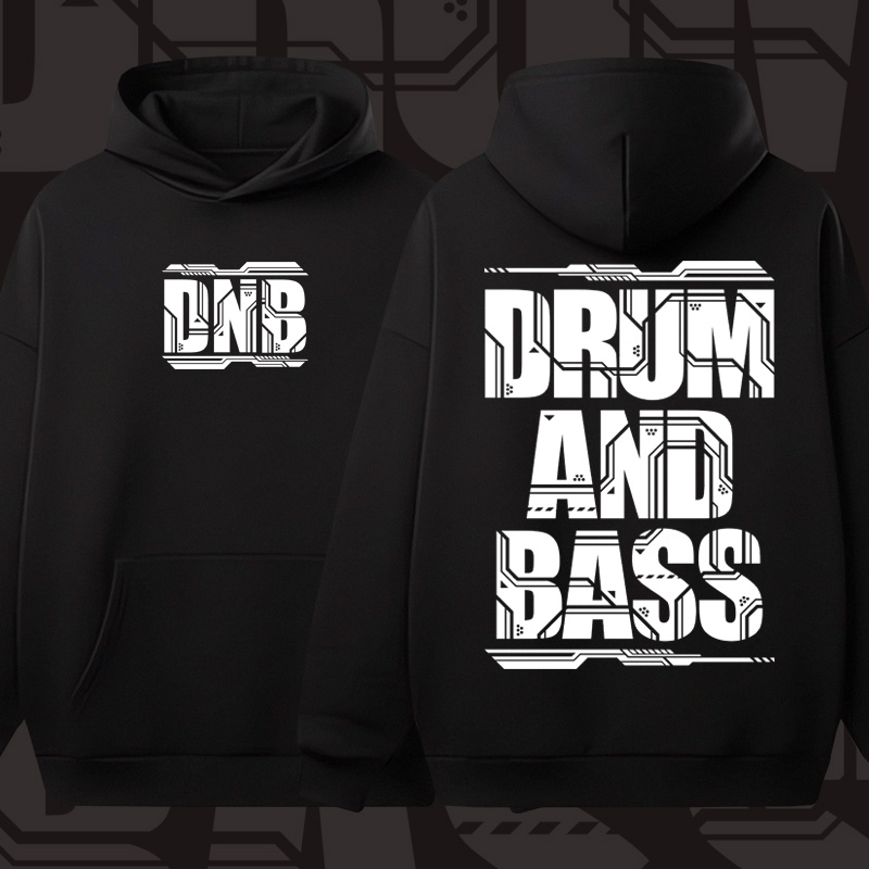 Mikina unisex oversize dnb