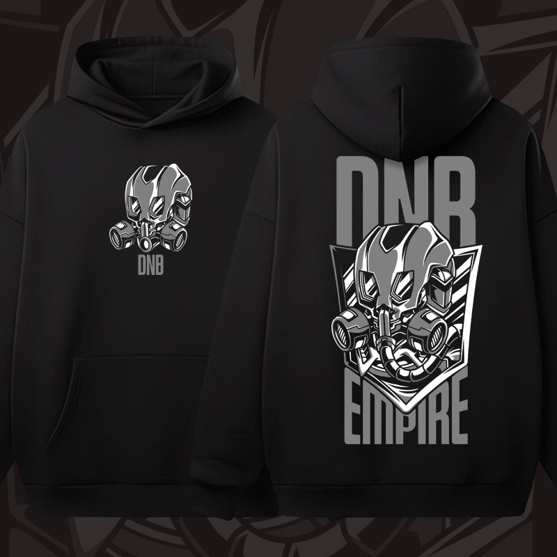 Mikina unisex oversize dnb
