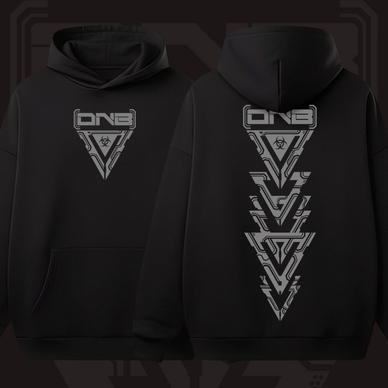 Mikina unisex oversize dnb