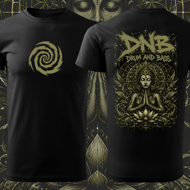 Tričko dnb, drum and bass pánské