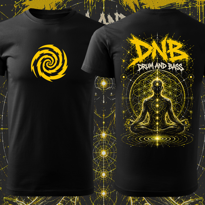 Tričko dnb, drum and bass pánské