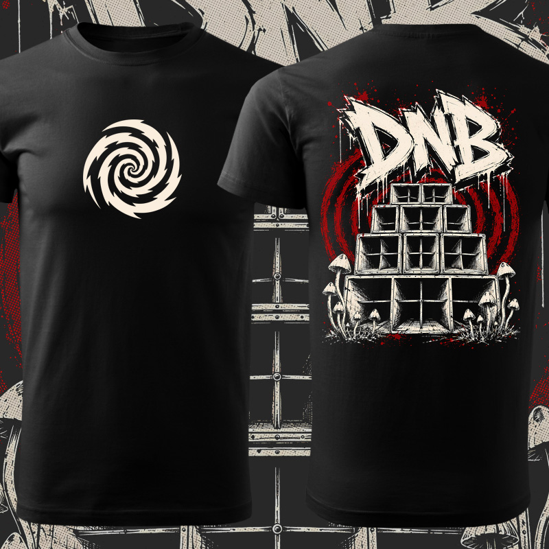 Tričko dnb, drum and bass pánské
