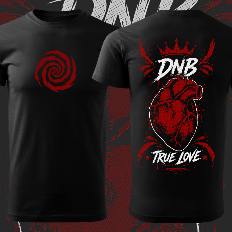 Tričko dnb, drum and bass pánské