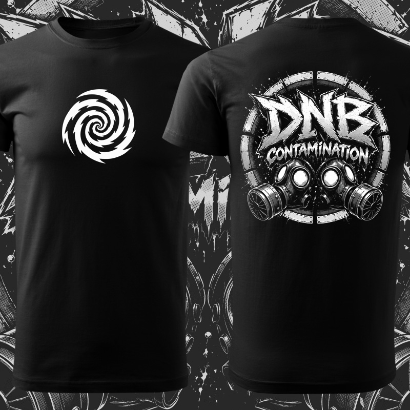 Tričko dnb, drum and bass pánské