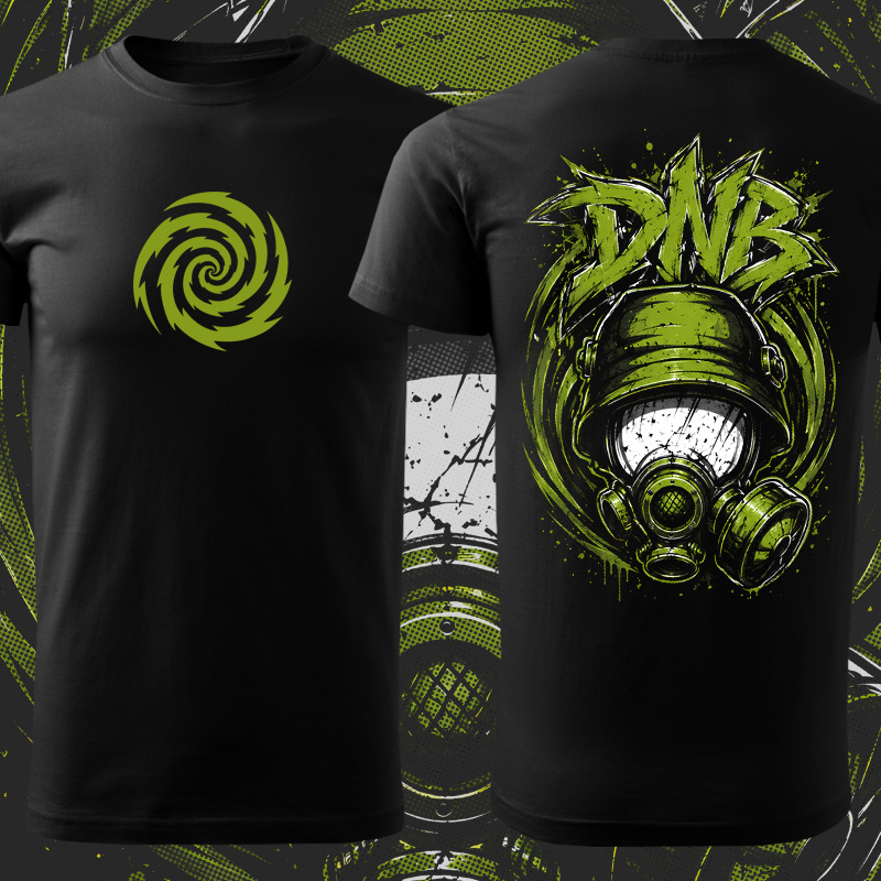 Tričko dnb, drum and bass pánské