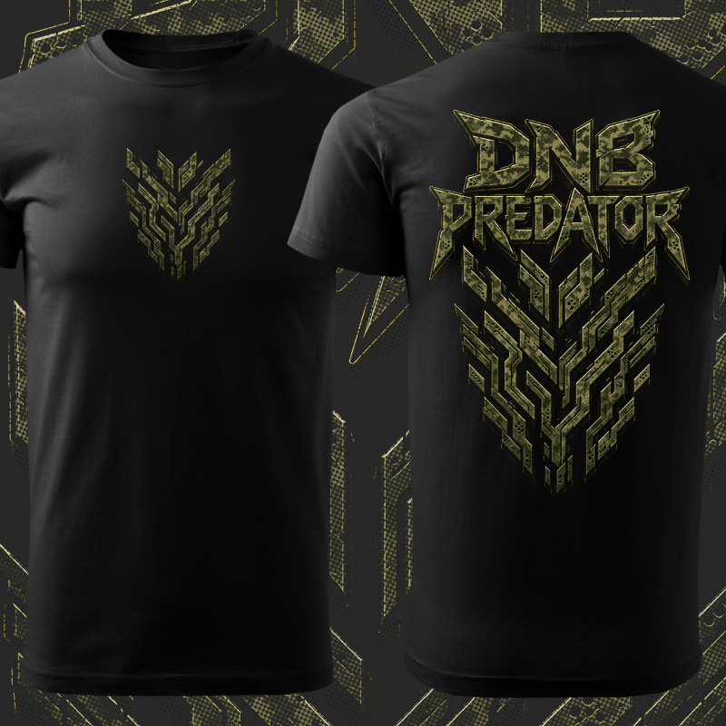 Tričko dnb, drum and bass pánské