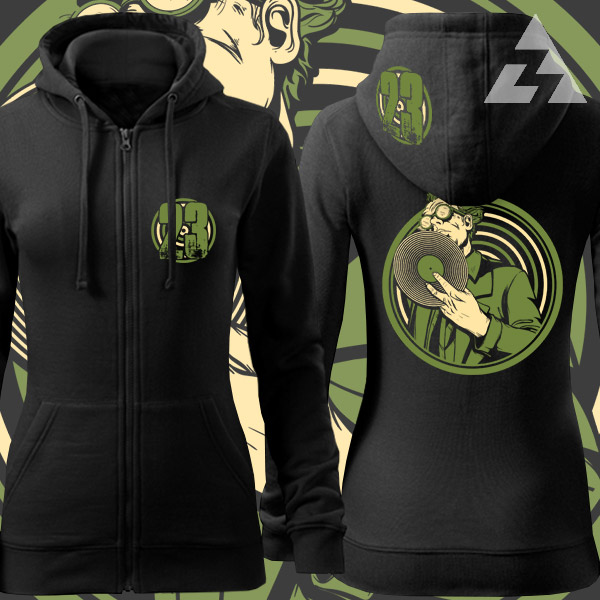 Mikina dámská tekno na zip Scientist