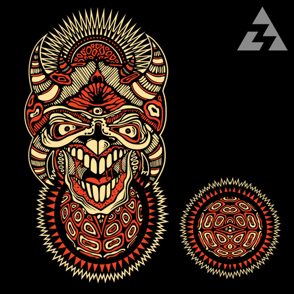 Mikina tekno na zip DIABLO