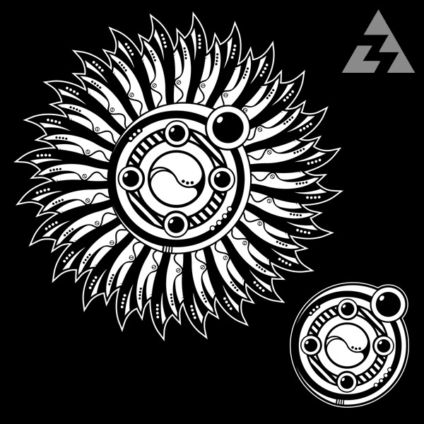 Mikina tekno na zip SPIRAL