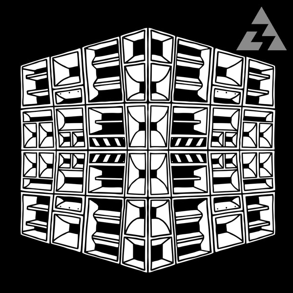 Mikina tekno na zip CUBE