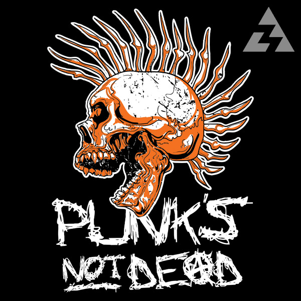 Mikina pánská punks not dead