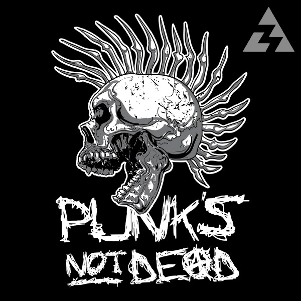Mikina pánská punks not dead