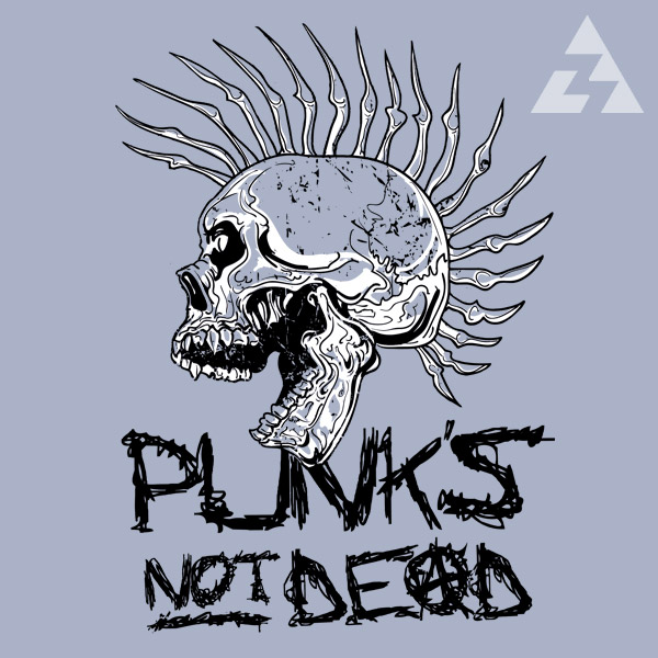 Mikina pánská punks not dead