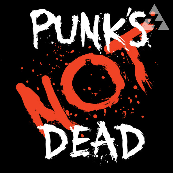 Mikina pánská punks not dead