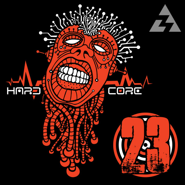 Mikina tekno na zip HARDCORE