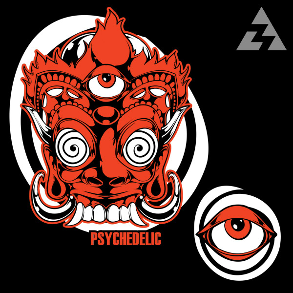 Tričko tekno dámské PSYCHEDELIC