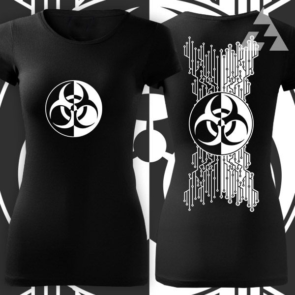 Tričko tekno dámské BIOHAZARD