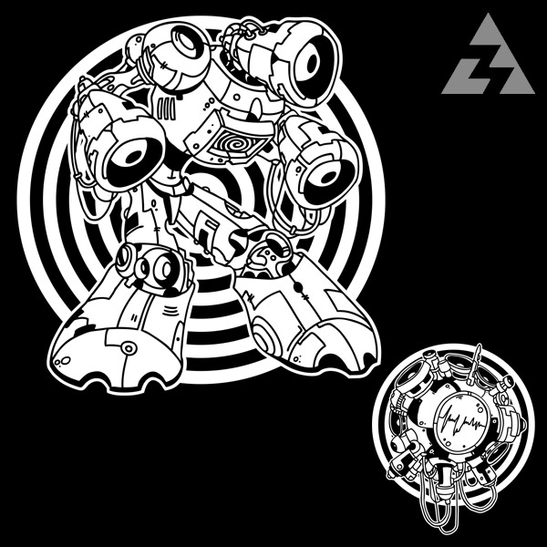 Tričko tekno dámské ROBOT