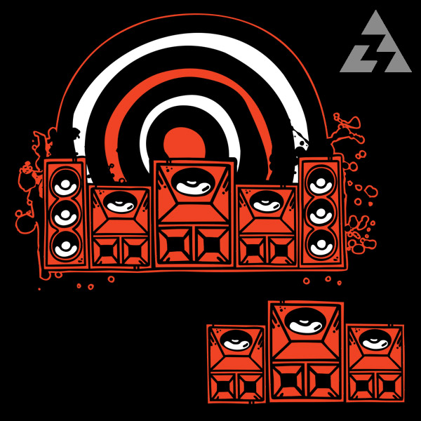 Tričko tekno dámské SOUND SYSTEM