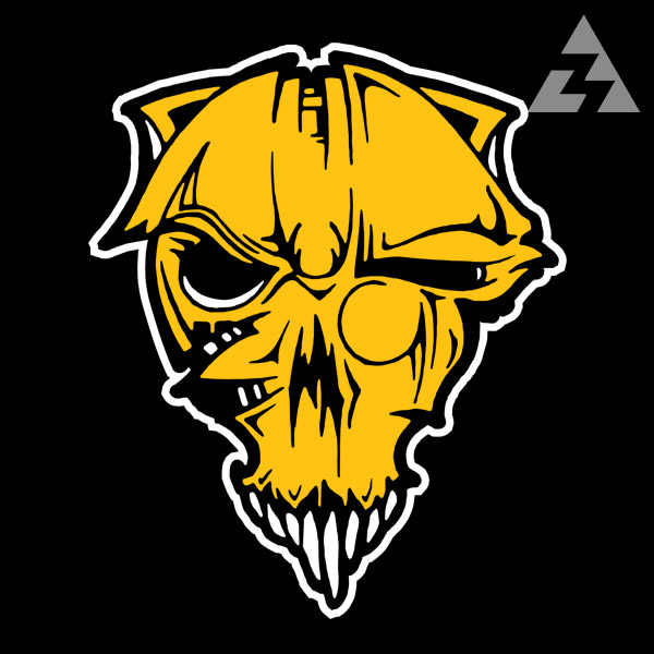 Tričko tekno dámské SKULL