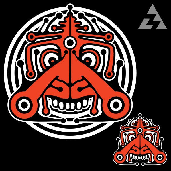 Tričko tekno dámské PSYCHO HEAD