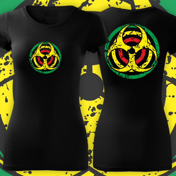 Tričko rasta dámské Biohazard