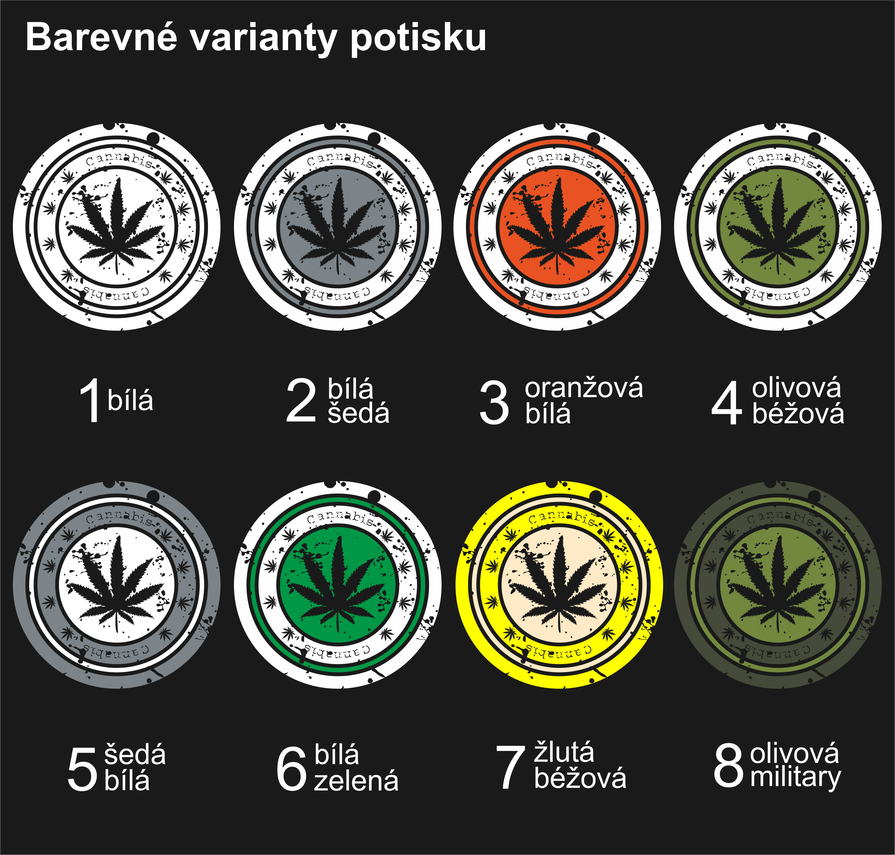 Tašta přes rameno Cannabis