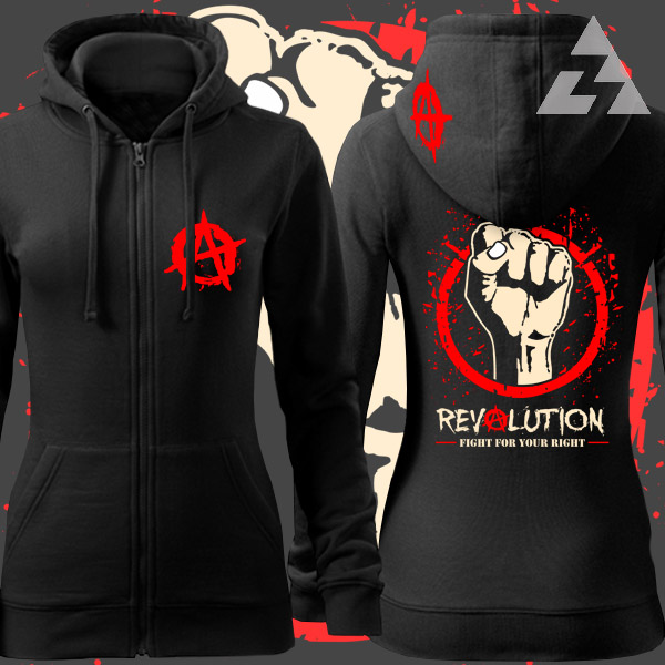 Mikina dámská punk