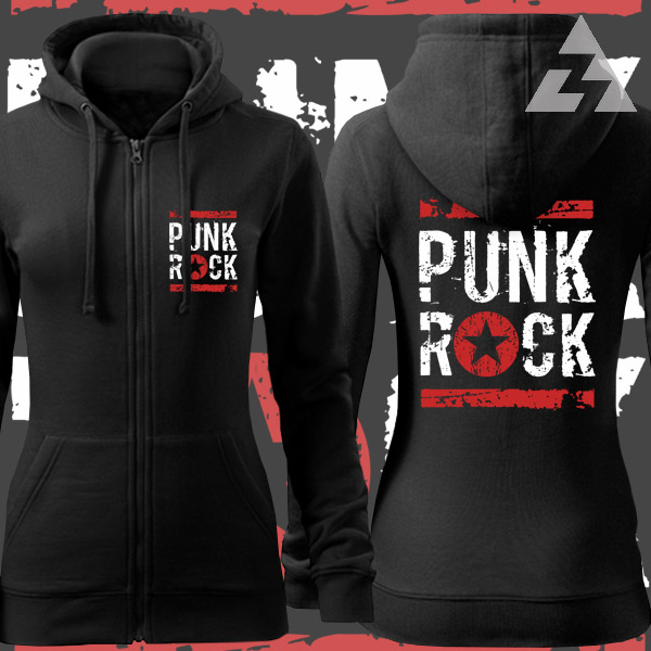 Mikina dámská punk