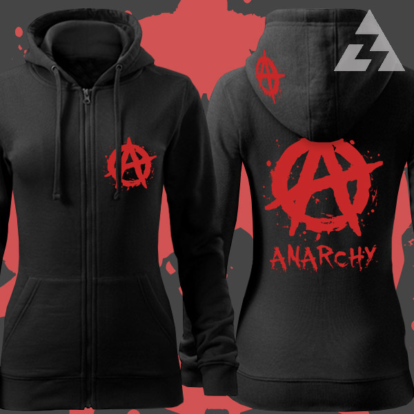 Mikina dámská punk