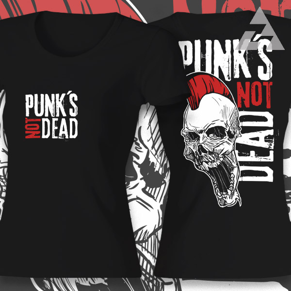 Tričko punk dámské