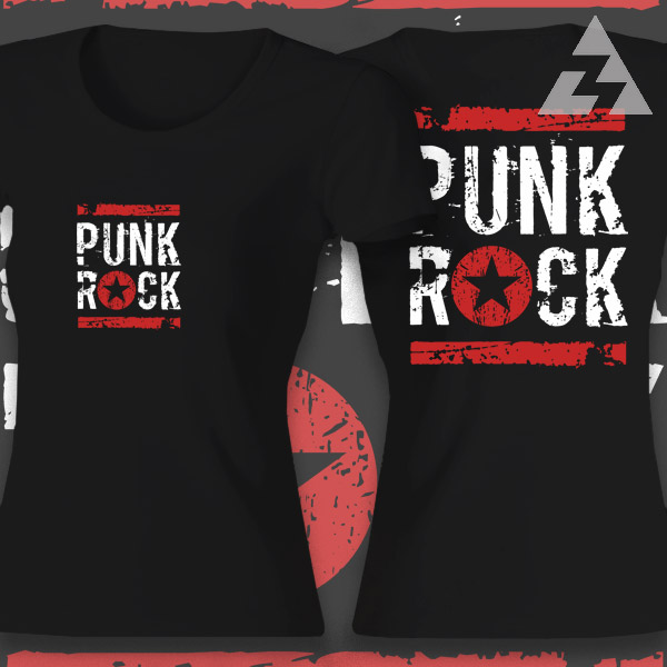 Tričko punk dámské