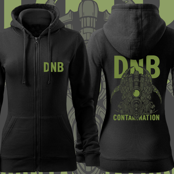 Mikina dnb dámská contamination