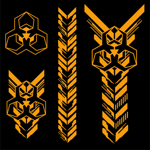 Mikina dámská tekno toxic