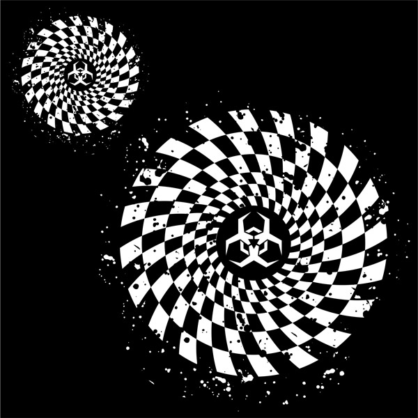 Mikina dámská tekno toxic spiral