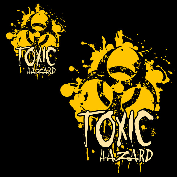 Mikina dámská tekno toxic hazard