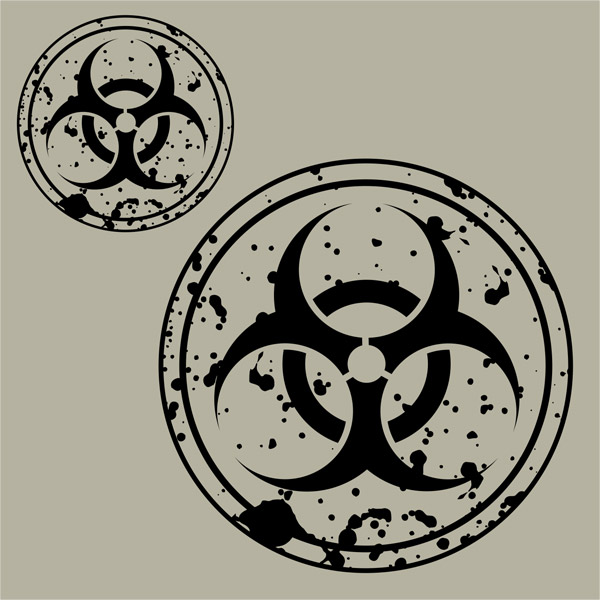 Mikina dámská tekno biohazard