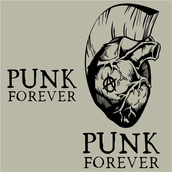 Mikina punk dámská punk forever