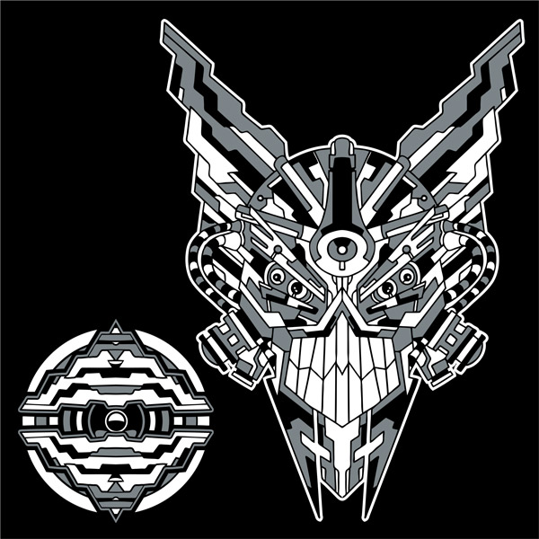 Mikina dámská tekno cyborg