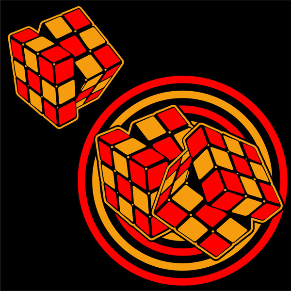 Mikina dámská tekno cube