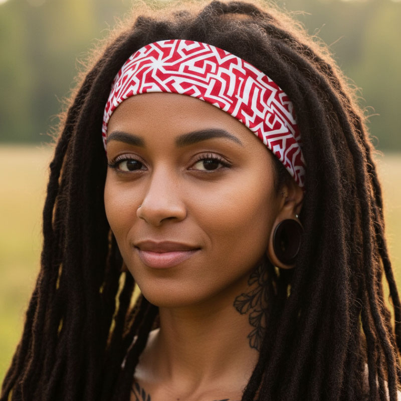 Čelenka do vlasů tekno 