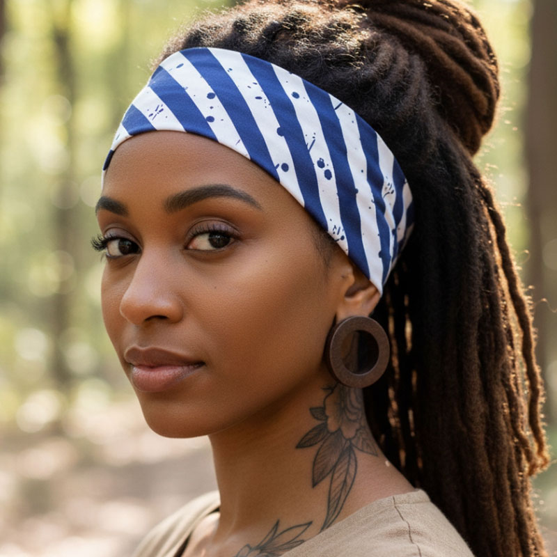 Čelenka do vlasů tekno 